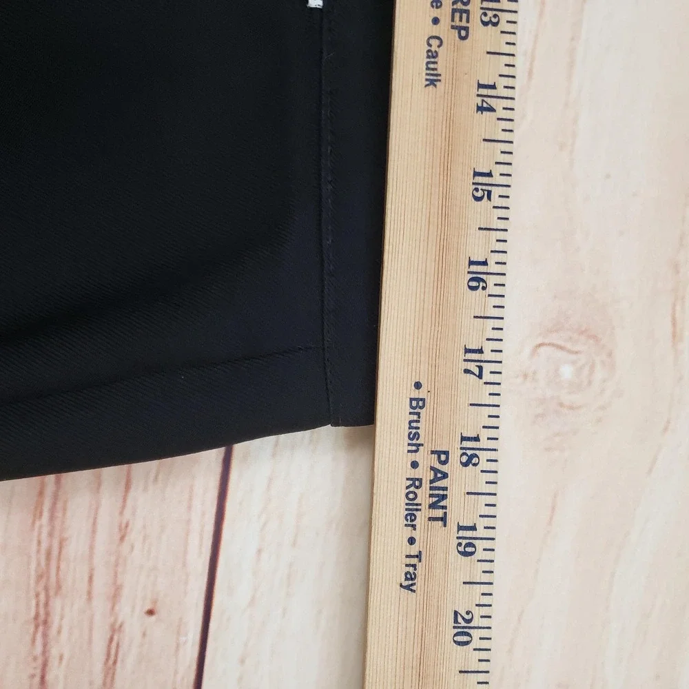 Levis Pants Womens Medium Black Wide Leg Dress‎ Trousers Career Office Slacks